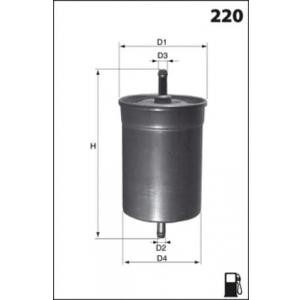 горивен филтър MECAFILTER ELE3567