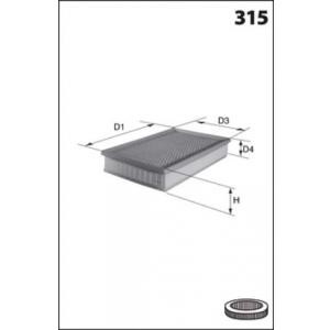въздушен филтър MECAFILTER ELP9188 