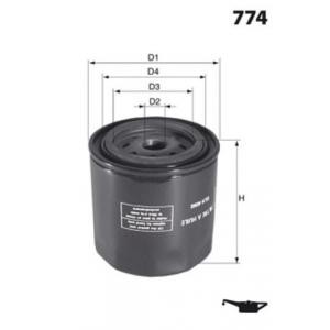 маслен филтър MECAFILTER ELH4153