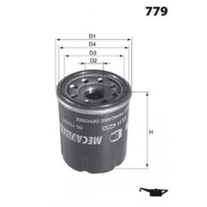 маслен филтър MECAFILTER ELH4243