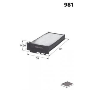 филтър купе MECAFILTER ELR7157