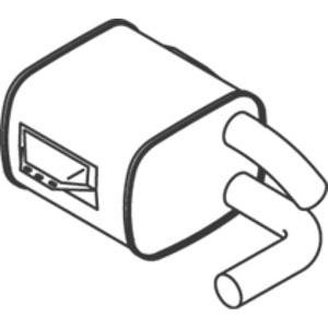 средно, задно гърне DINEX 50461 