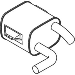 средно, задно гърне DINEX 50466 
