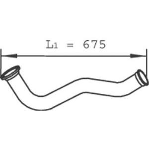 изпускателна тръба DINEX 22116 