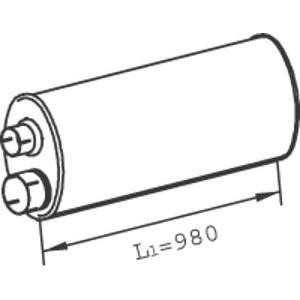 средно гърне DINEX 47301