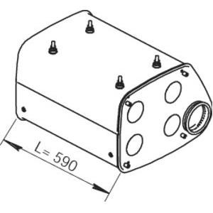 средно гърне DINEX 49366