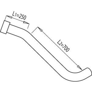 изпускателна тръба DINEX 68168 