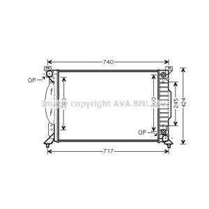 воден радиатор AVA QUALITY COOLING AI2229 