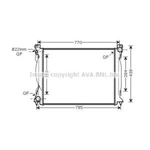 воден радиатор AVA QUALITY COOLING AI2235 
