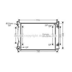 воден радиатор AVA QUALITY COOLING AI2236 