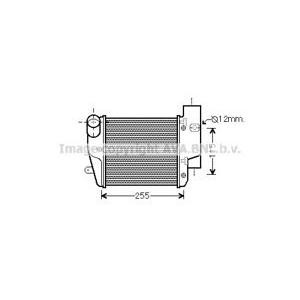интеркулер (охладител за въздуха на турбината) AVA QUALITY COOLING AI4302 