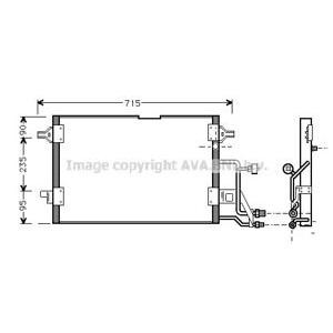 радиатор за климатик AVA QUALITY COOLING AI5116 