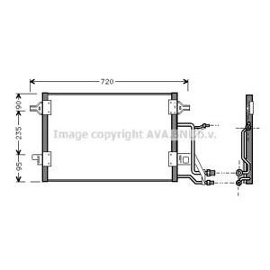 радиатор за климатик AVA QUALITY COOLING AI5176