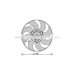 вентилатор, охлаждане на двигателя AVA QUALITY COOLING AI7513