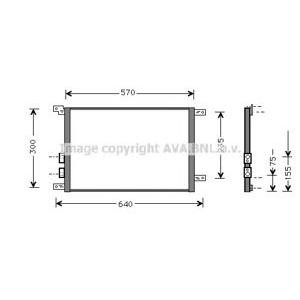 радиатор за климатик AVA QUALITY COOLING AL5070
