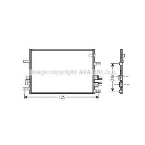 радиатор за климатик AVA QUALITY COOLING ALA5097