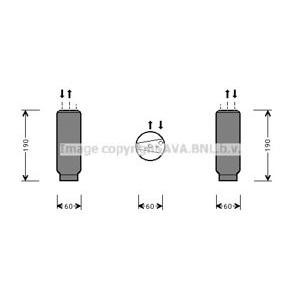 изсушител за климатик AVA QUALITY COOLING ALD003 