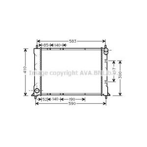 воден радиатор AVA QUALITY COOLING AU2149 