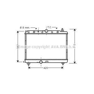воден радиатор AVA QUALITY COOLING AU2153 
