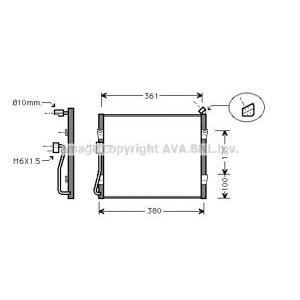 радиатор за климатик AVA QUALITY COOLING AU5135 