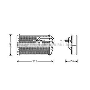 радиатор за парно AVA QUALITY COOLING AU6104 