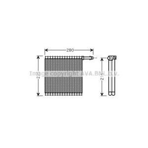 изпарител за климатик AVA QUALITY COOLING AUV196