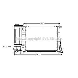 воден радиатор AVA QUALITY COOLING BW2101 