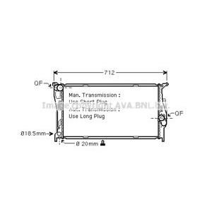 воден радиатор AVA QUALITY COOLING BW2293