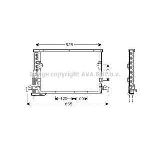 радиатор за климатик AVA QUALITY COOLING BW5190 