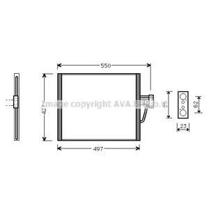 радиатор за климатик AVA QUALITY COOLING BW5213