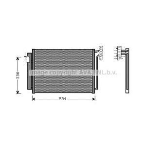 радиатор за климатик AVA QUALITY COOLING BW5281 