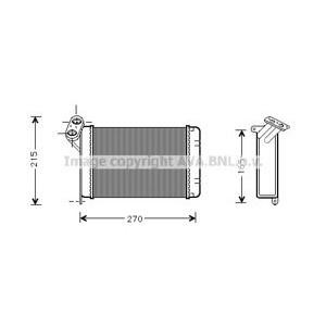 радиатор за парно AVA QUALITY COOLING BW6005 
