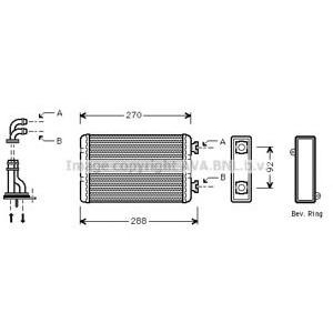 радиатор за парно AVA QUALITY COOLING BW6173 