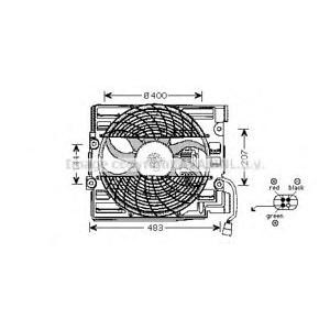 вентилатор, охлаждане на двигателя AVA QUALITY COOLING BW7510