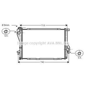 воден радиатор AVA QUALITY COOLING BWA2233 