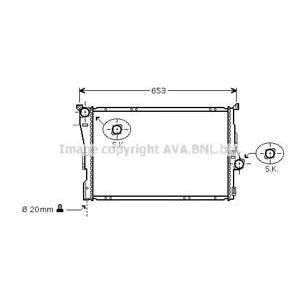 воден радиатор AVA QUALITY COOLING BWA2278 