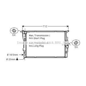 воден радиатор AVA QUALITY COOLING BWA2292 