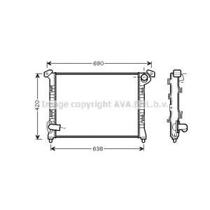 воден радиатор AVA QUALITY COOLING BWA2314 