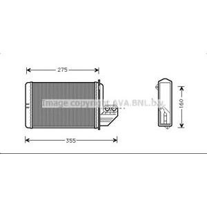 радиатор за парно AVA QUALITY COOLING BWA6172