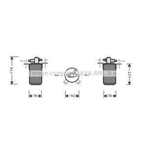 изсушител за климатик AVA QUALITY COOLING BWD021