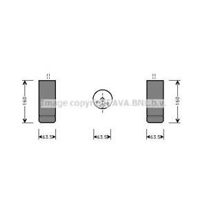 изсушител за климатик AVA QUALITY COOLING BWD063 