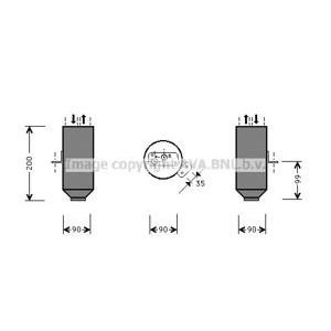 изсушител за климатик AVA QUALITY COOLING BWD219 