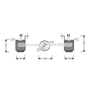 изсушител за климатик AVA QUALITY COOLING BWD224