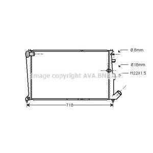 воден радиатор AVA QUALITY COOLING CN2010 