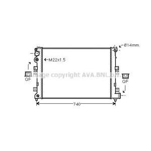 воден радиатор AVA QUALITY COOLING CN2089 