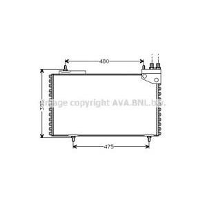 радиатор за климатик AVA QUALITY COOLING CN5094 