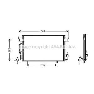 радиатор за климатик AVA QUALITY COOLING CN5141 
