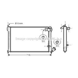 воден радиатор AVA QUALITY COOLING CNA2102 