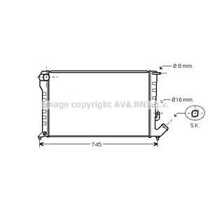 воден радиатор AVA QUALITY COOLING CNA2194 