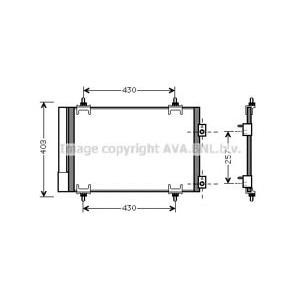 радиатор за климатик AVA QUALITY COOLING CNA5231 